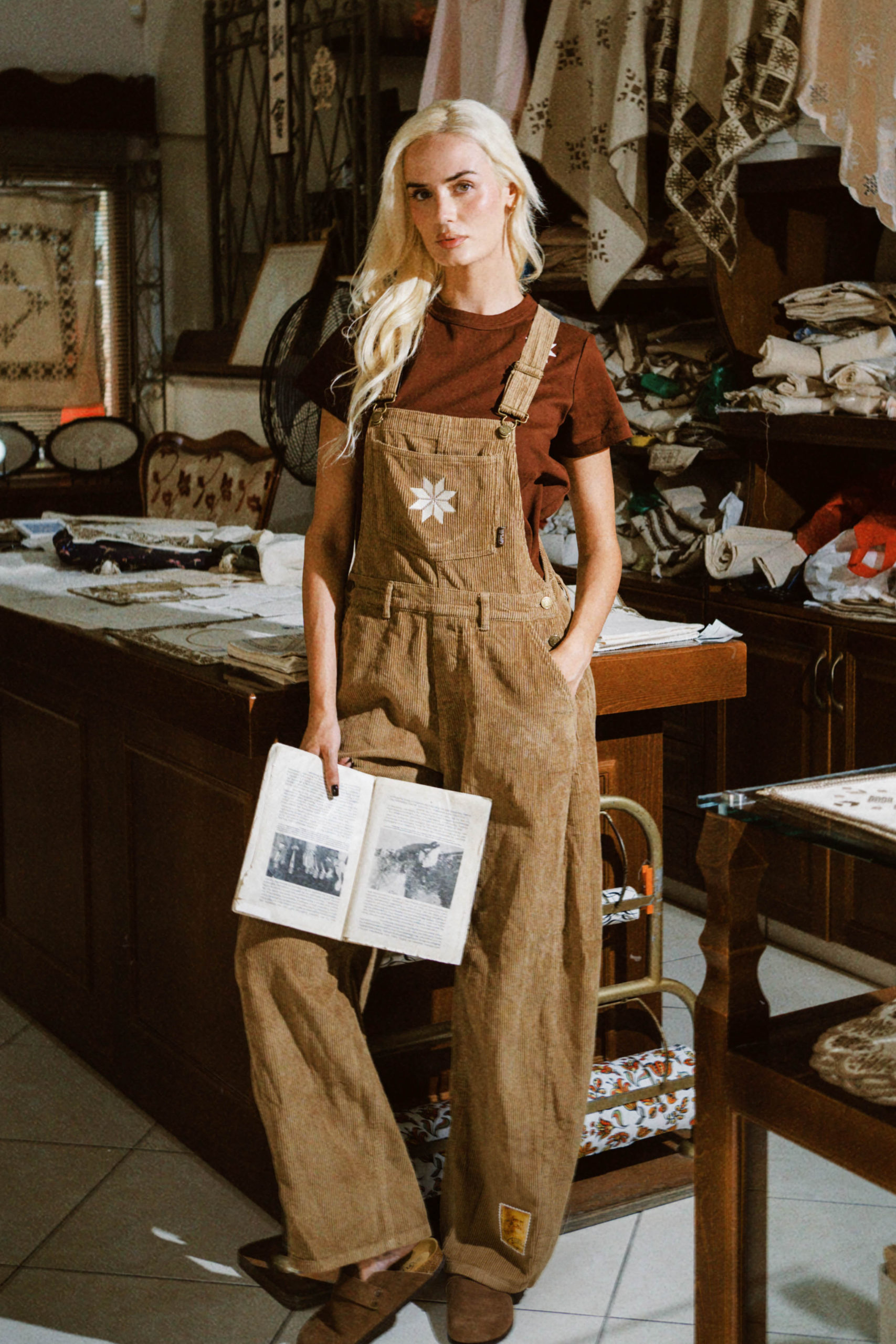 Corduroy Overall - Image 1